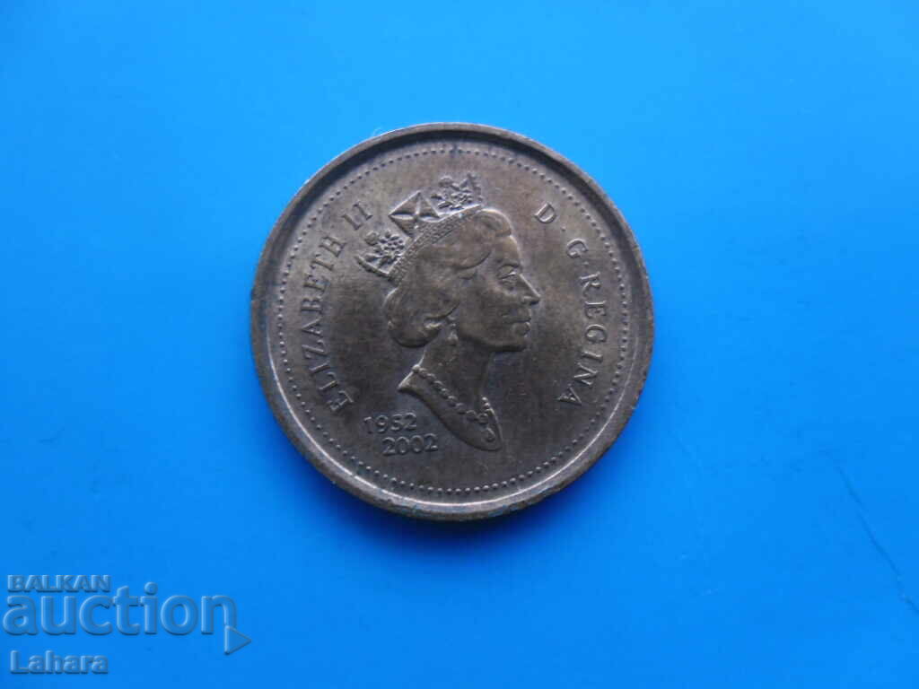 1 cent 2002 Canada cu preț € 0.51 | 1.00 BGN