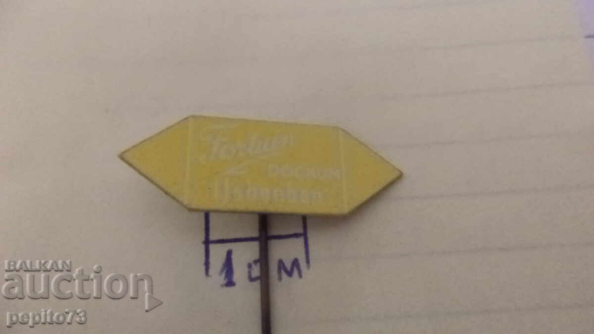 Licitație Semn publicitar, Fortuin Dockum ljsbonbon, bomboane de gheață