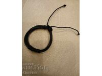 Cord sliding knot bracelet