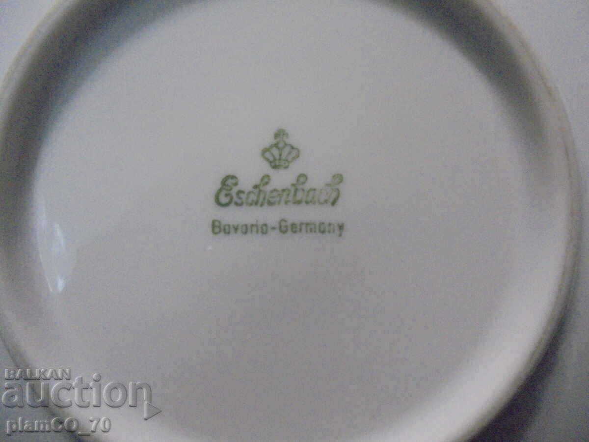 Livrarea №*8508 Set dublu de cești din porțelan cu farfurioare Eschenbach