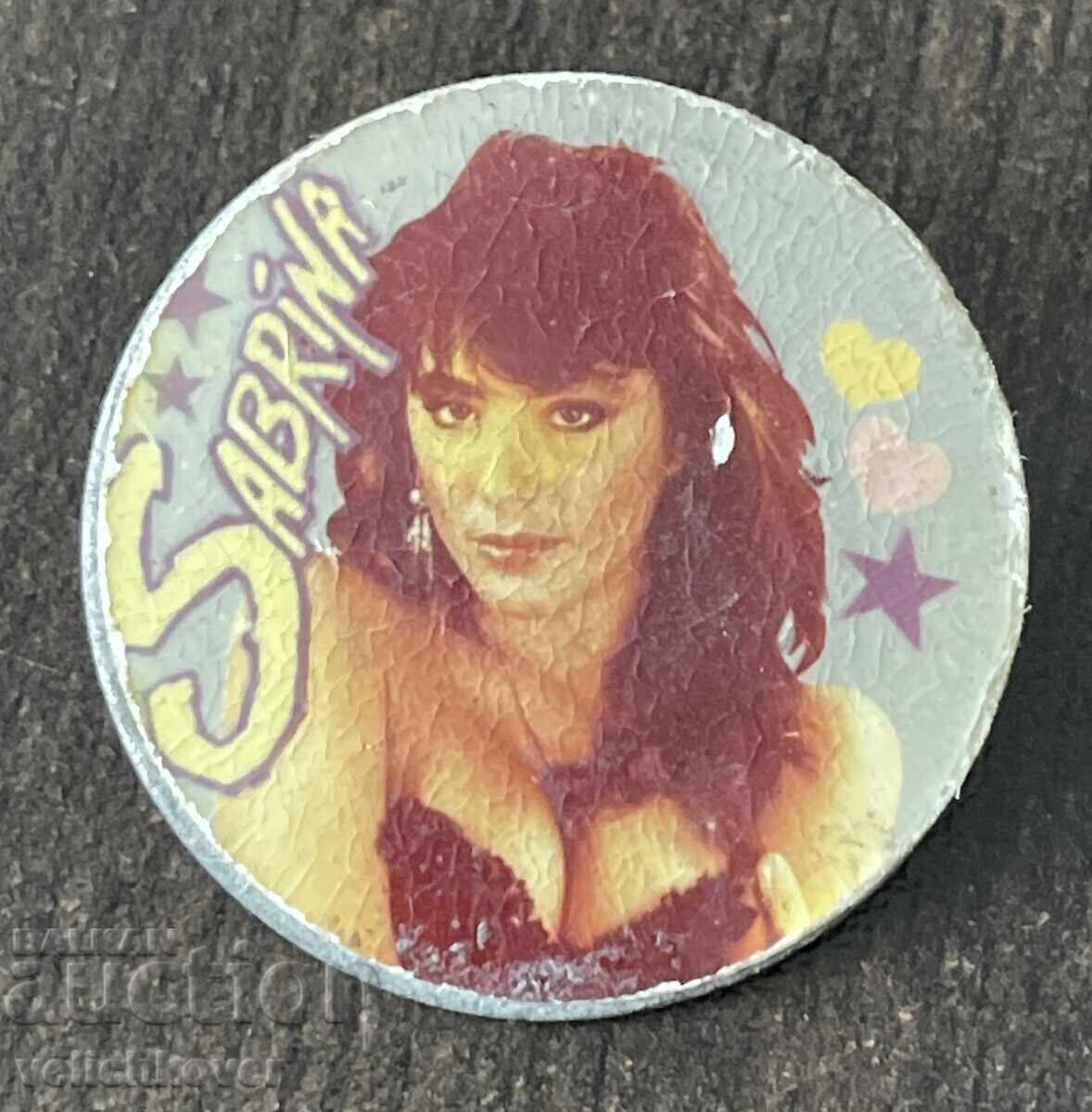 42799 Italia semn imagine cântăreață disco italiană Sabrina