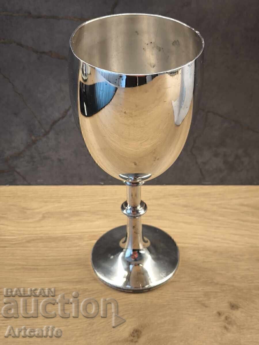 Licitație Cupă pocal argintat (trofeu) – 1923 placat cu argint Licitație Cupă pocal argintat (trofeu) – 1923 placat cu argint