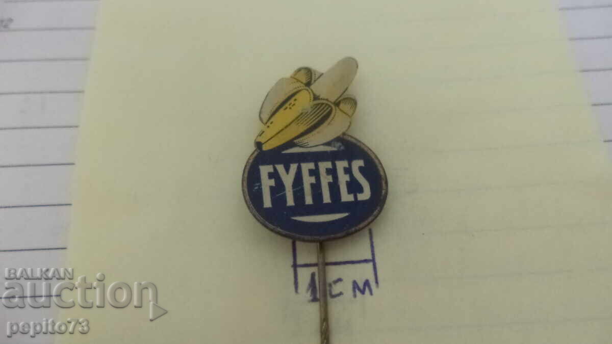 Σήμα διαφήμισης, FYFFES, διανομή φρούτων