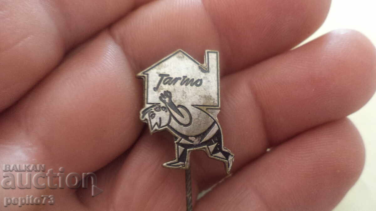 Reclamă insignă, Jarino Roden, materiale de construcții Reclamă insignă, Jarino Roden, materiale de construcții