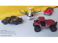 Стари метални колички MATCHBOX и самолет