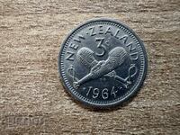 Noua Zeelandă - 3 penny (1964)