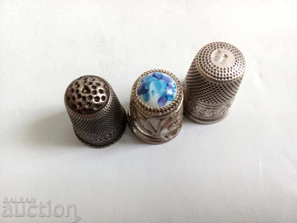 Vintage Thimble Silver - 6
