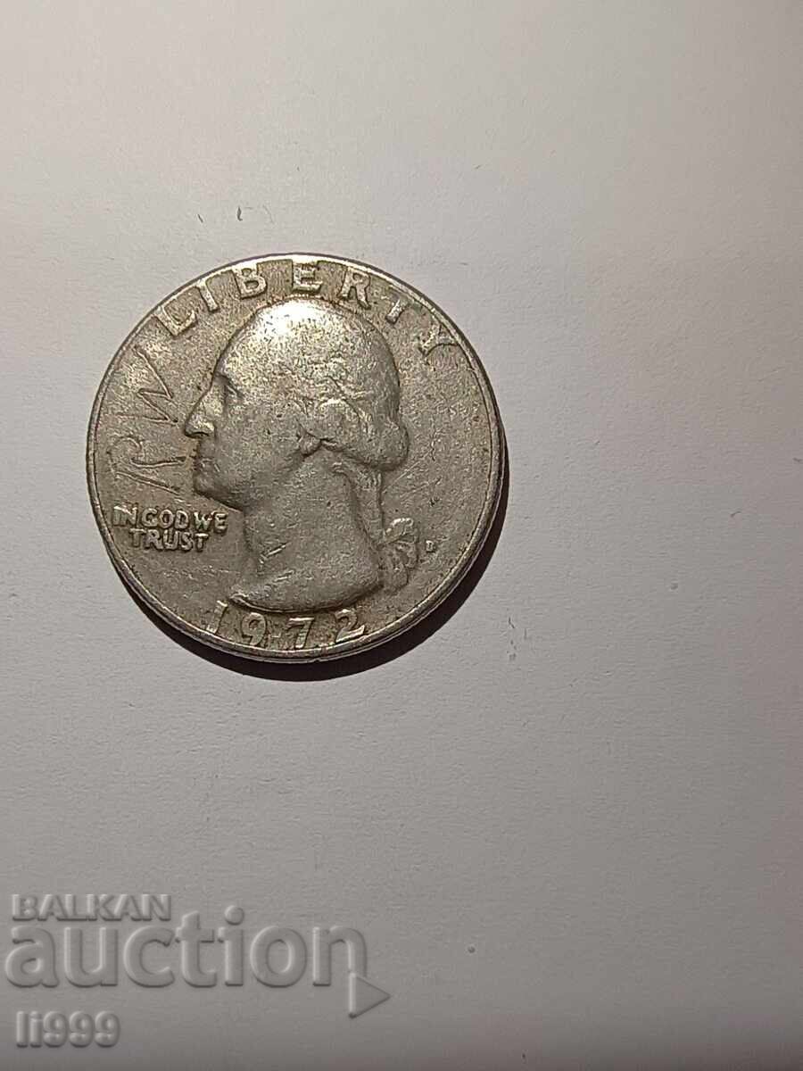 Sfert de dolar din 1972