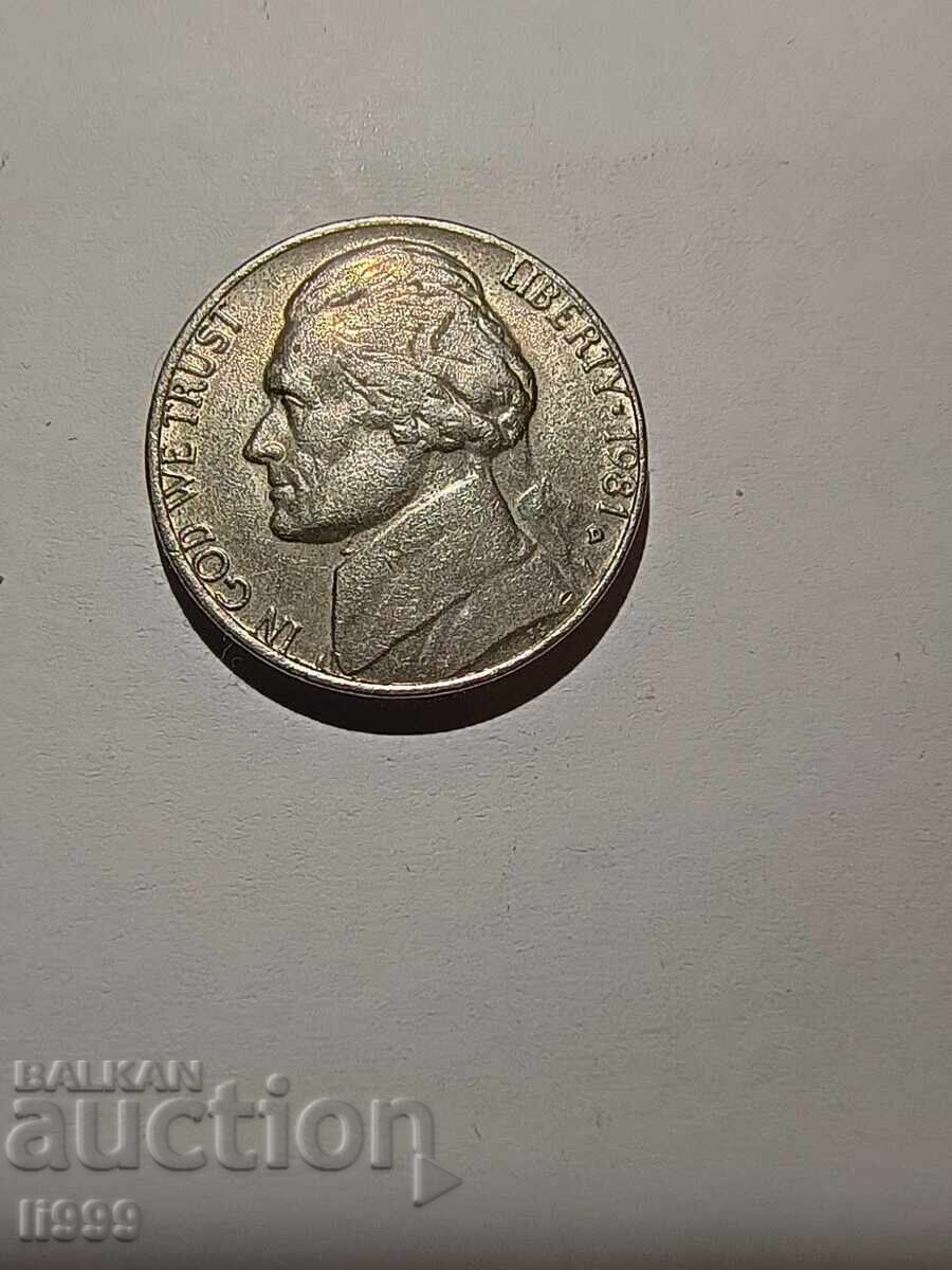 5 cenți 1981 cu preț € 5.00 | 9.78 BGN 5 cenți 1981 cu preț € 5.00 | 9.78 BGN