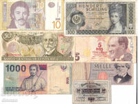 Dioman - LOT OF BANKNOTES - 7 pcs. - No. 1