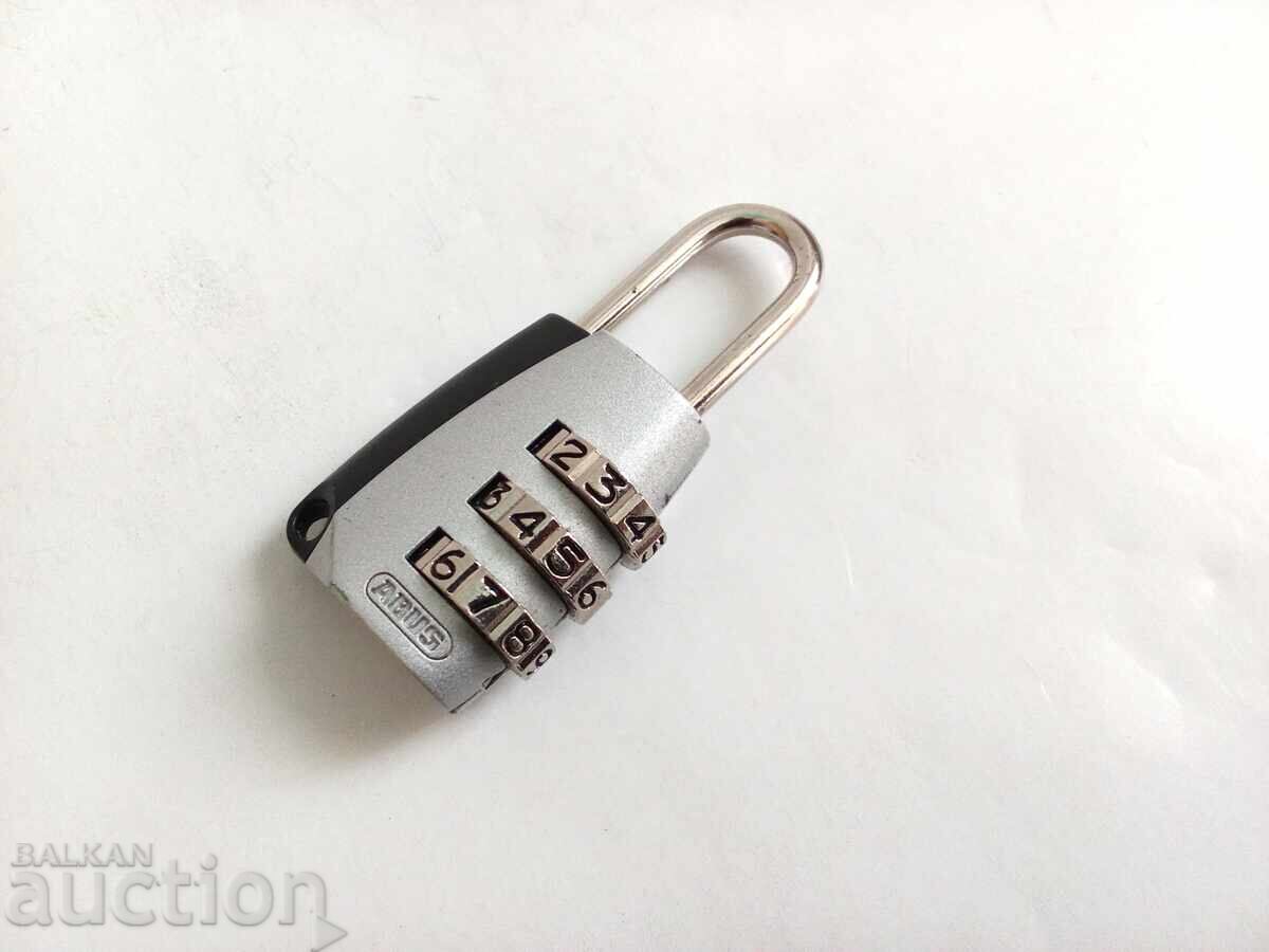 Lacăt cu cod digital ABUS cu preț € 10.00 | 19.56 BGN Lacăt cu cod digital ABUS cu preț € 10.00 | 19.56 BGN