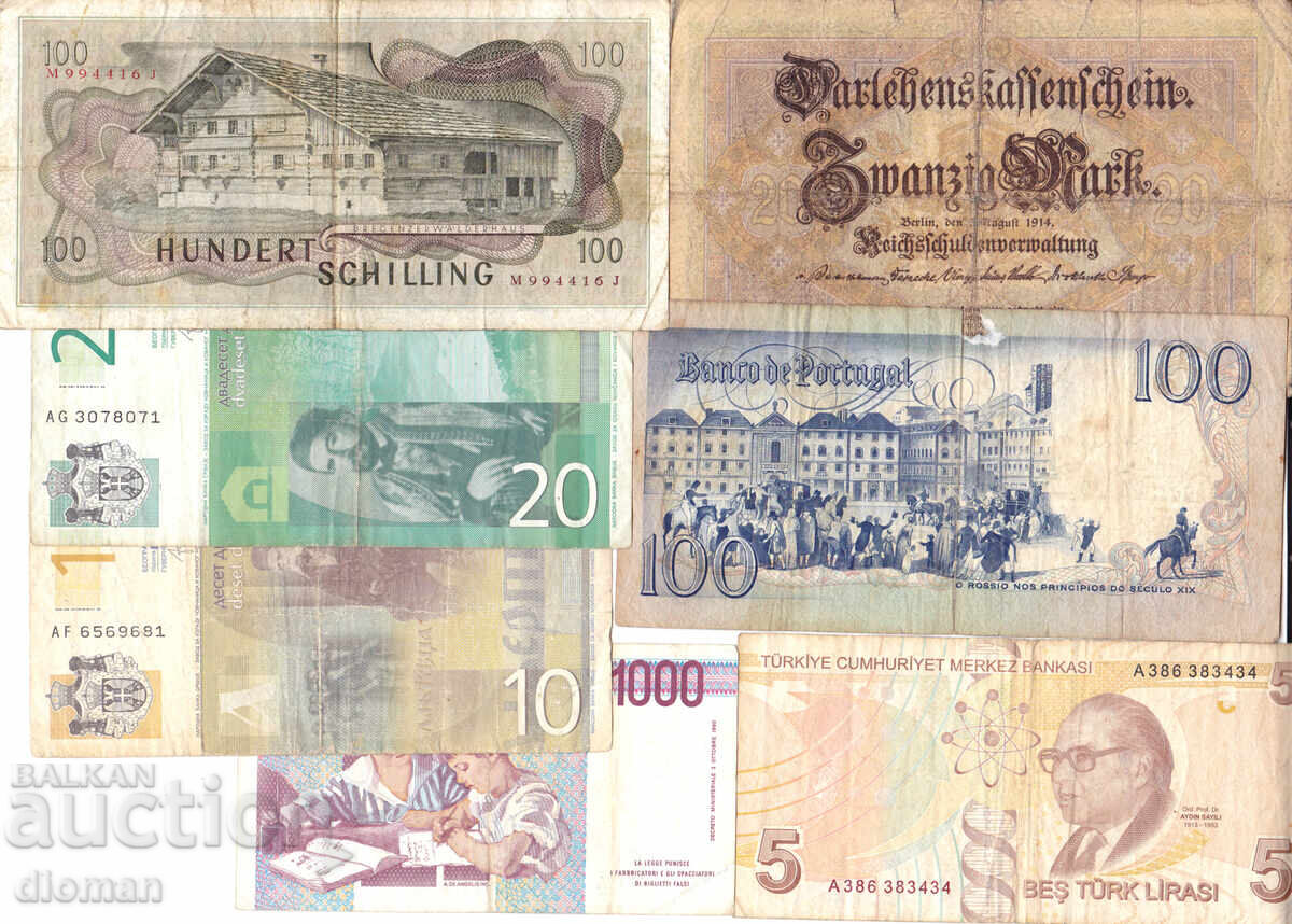 dioman - LOT BANCNOTE - 7 buc. - №3 cu preț € 5.00 | 9.78 BGN dioman - LOT BANCNOTE - 7 buc. - №3 cu preț € 5.00 | 9.78 BGN