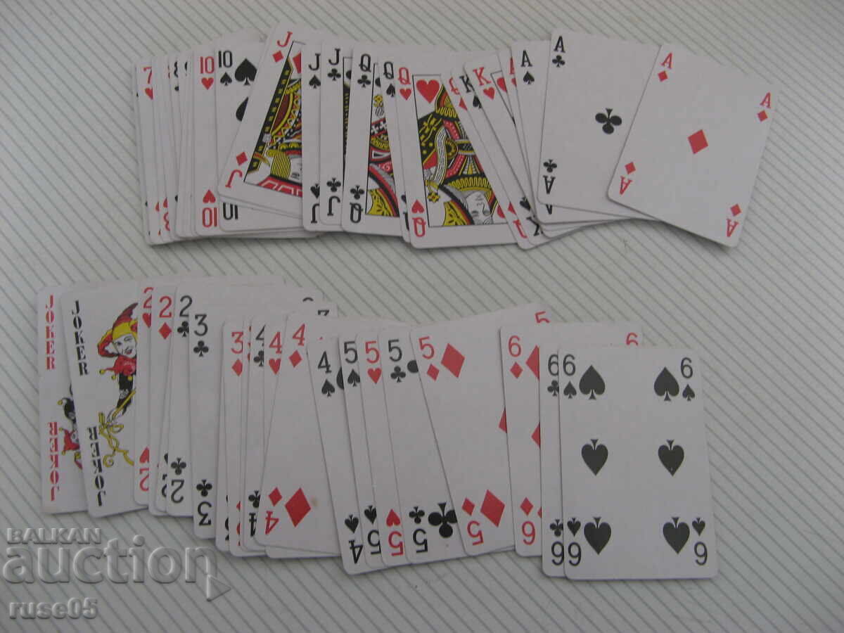 Τράπουλα 54 τμχ. για μπιλότ και άλλα