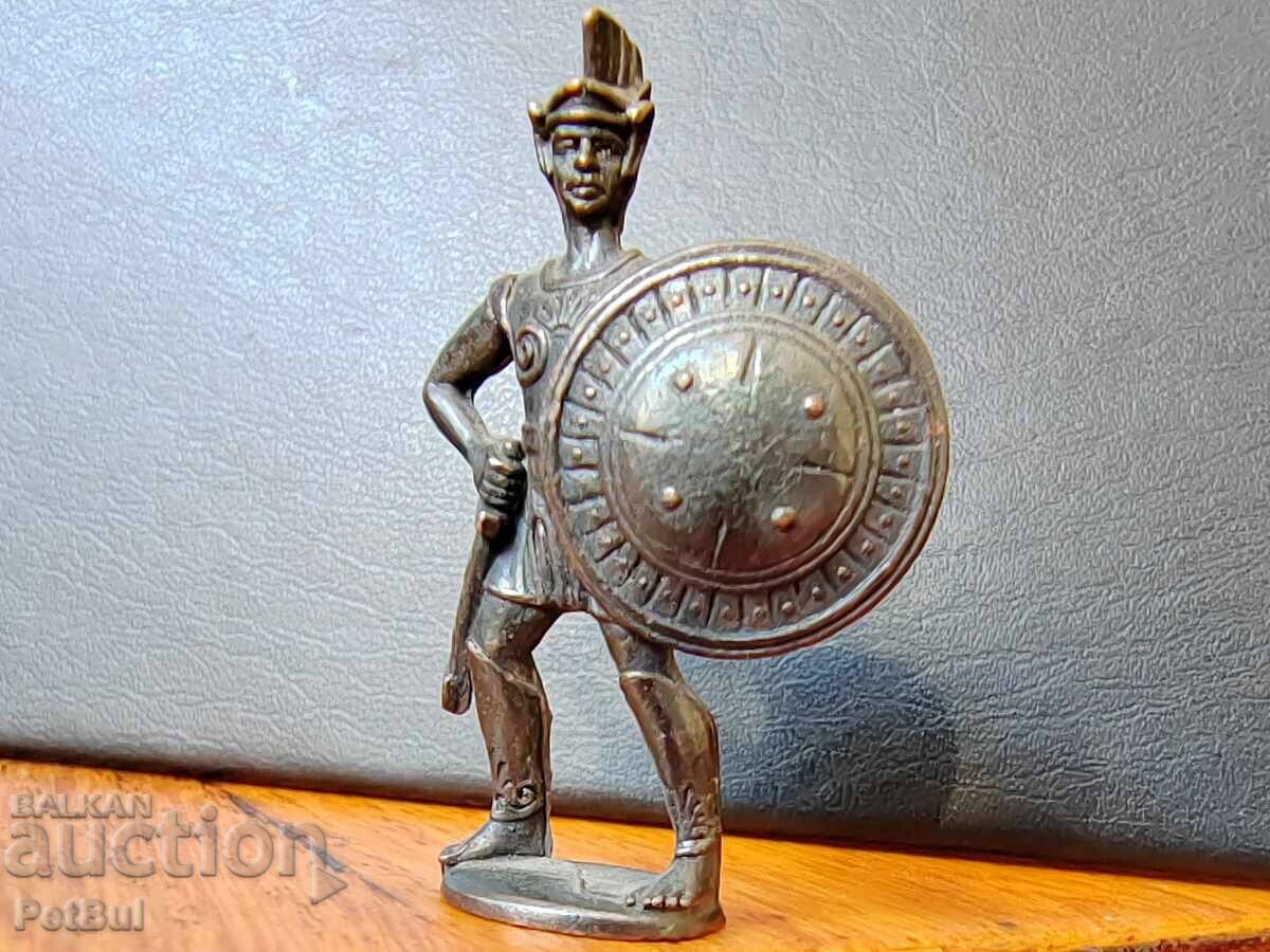 SPARTAN Metal Figurină Războinic Grec Kinder Surprise