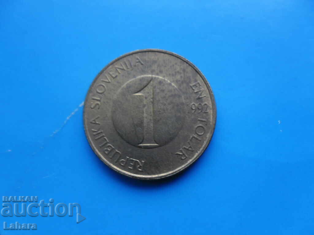 1 δολάριο 1992 g. Σλοβενία