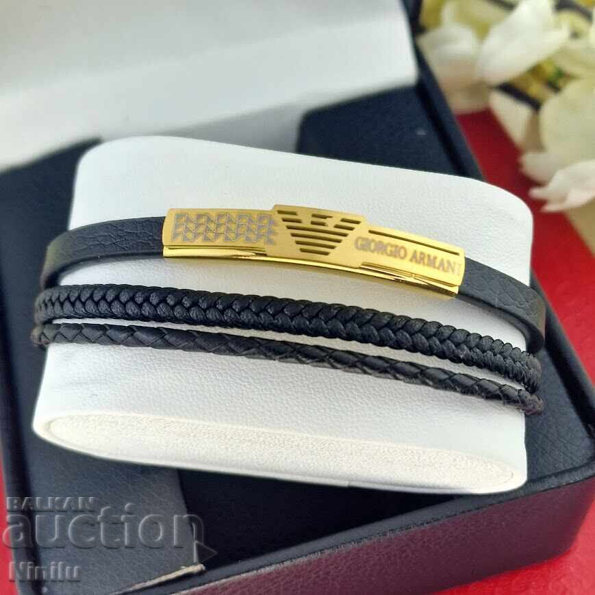 Ανδρικό βραχιόλι "Armani Style"
