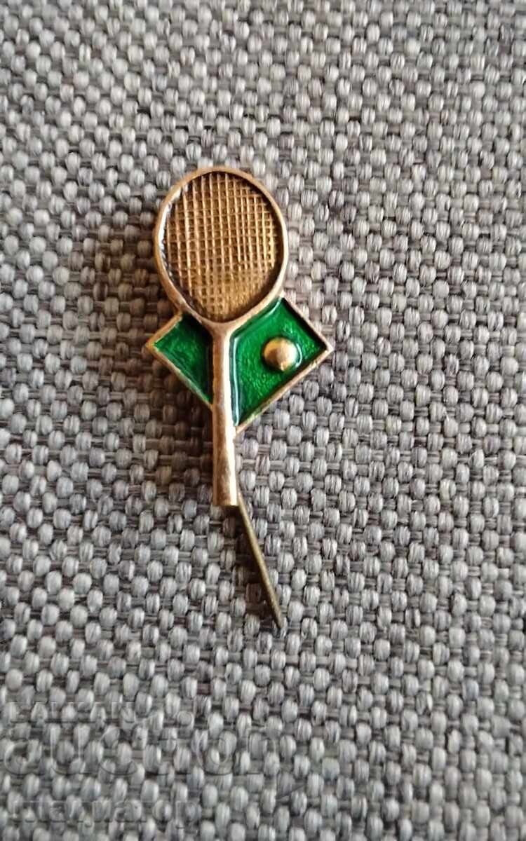 Insigna tenis de câmp / excelentă / cu ac