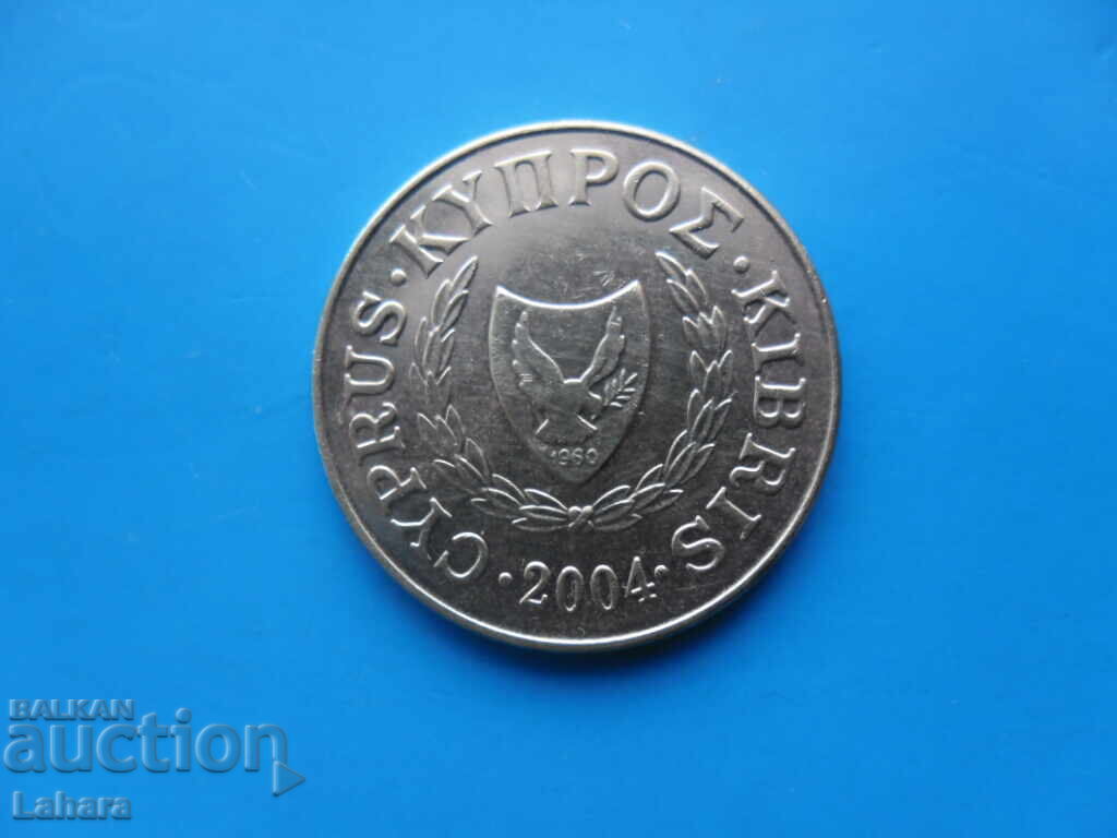 5 цента 2004 г. Кипър с цена € 0.36 | 0.70 лв.