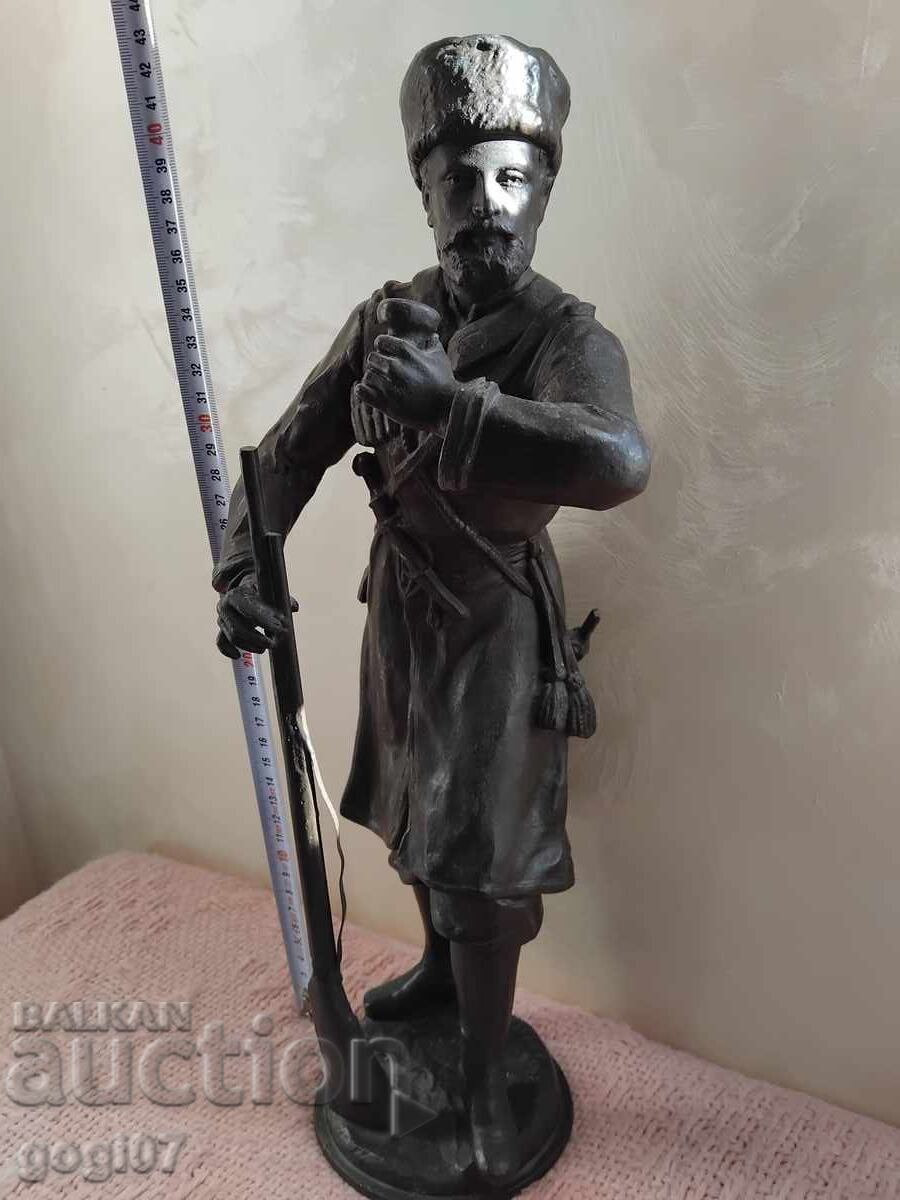 Sculptură statuetă plastică a soldatului rus Cazac cu preț € 380.00 | 743.22 BGN