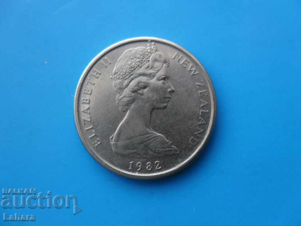 5 cenți 1982 Noua Zeelandă cu preț € 1.20 | 2.35 BGN
