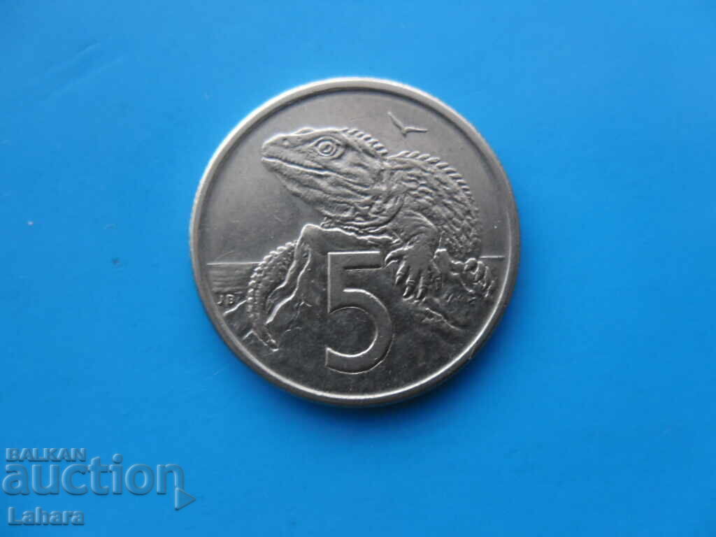 5 cenți 1982 Noua Zeelandă