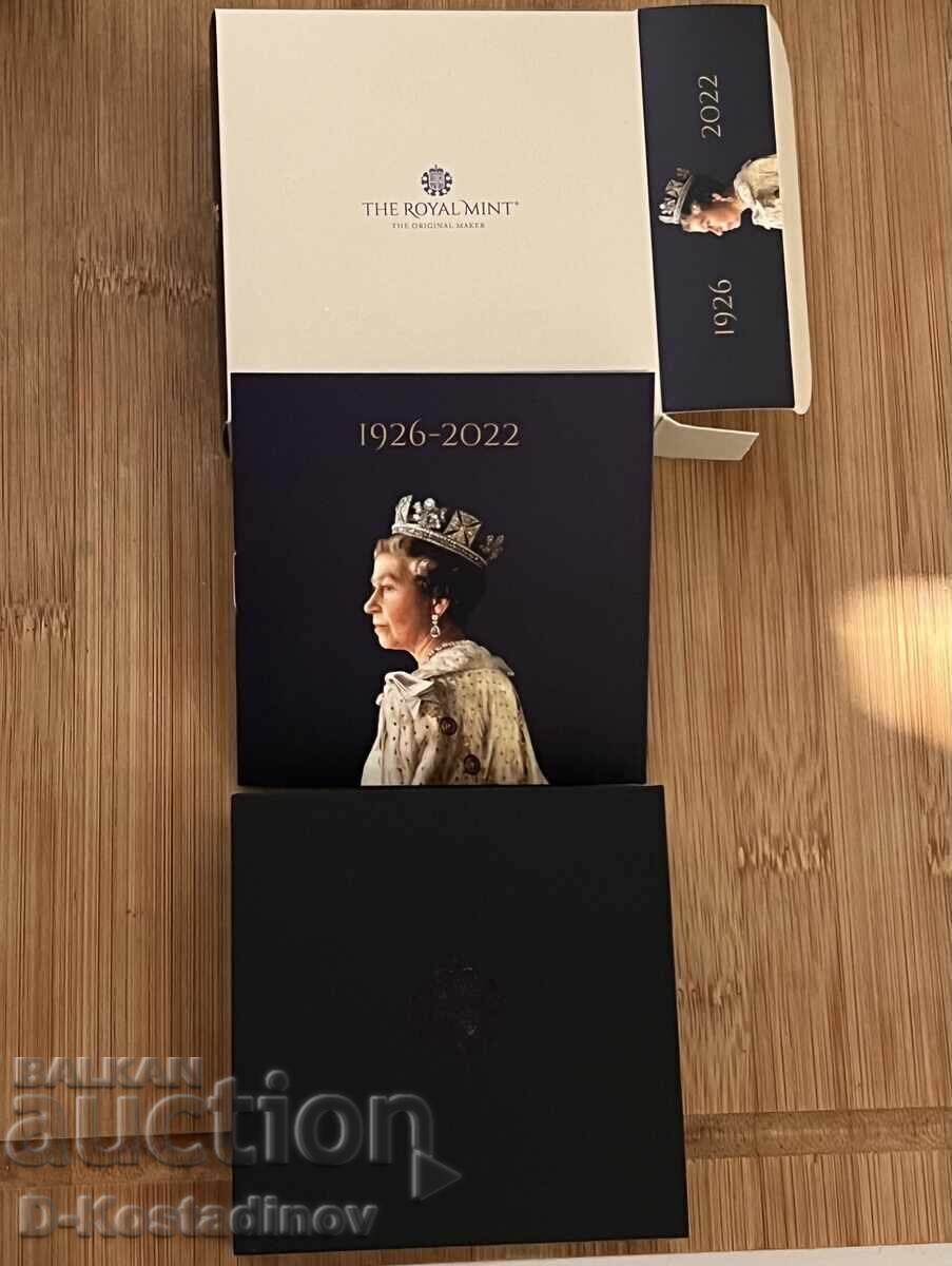 Monedă de argint 2022 Regina Elisabeta a II-a - 5