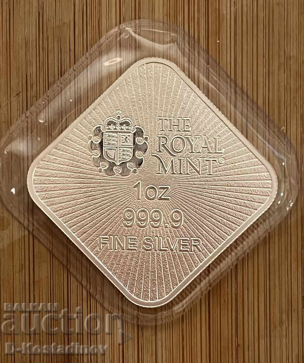 2025 Lingou de argint Britannia și Liberty cu preț € 135.00 | 264.04 BGN