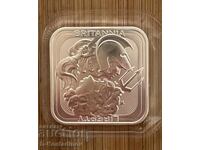 2025 Ασημένια ράβδος Britannia και Liberty