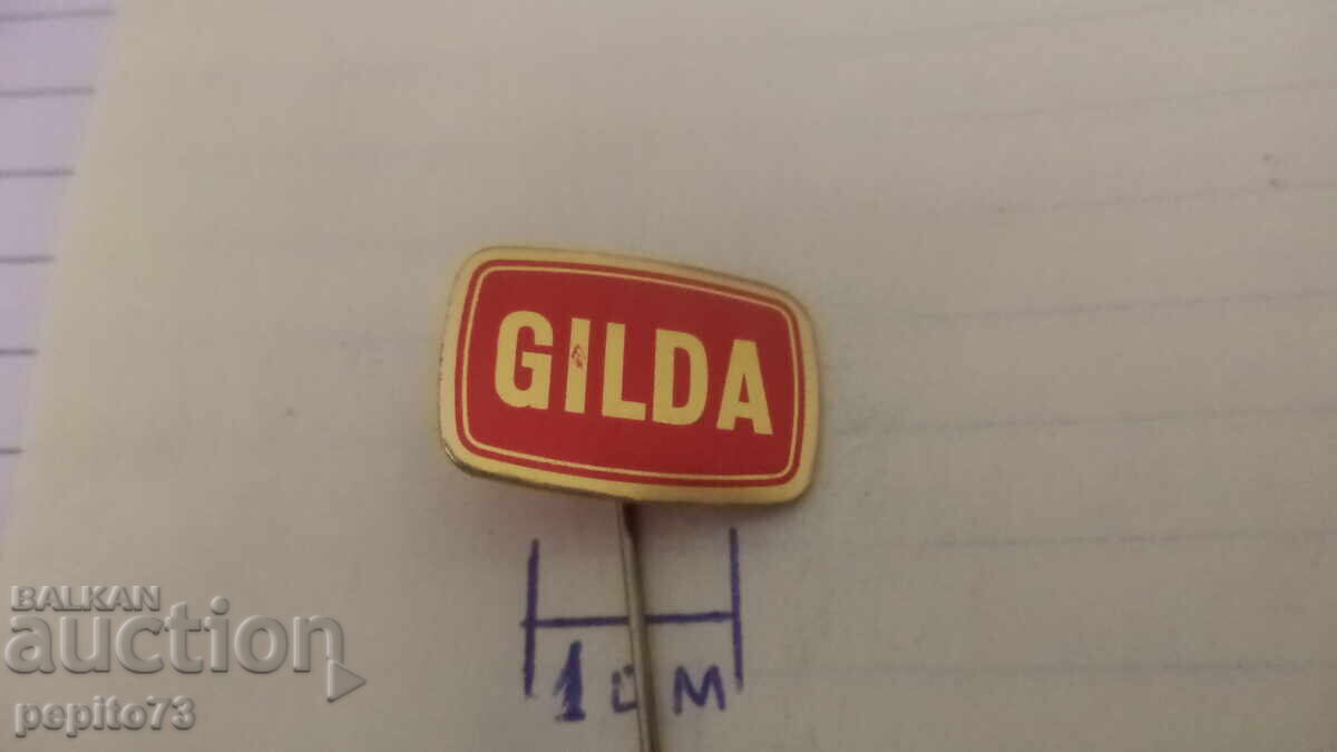 Semn publicitar, Gilda, marcă de dulciuri