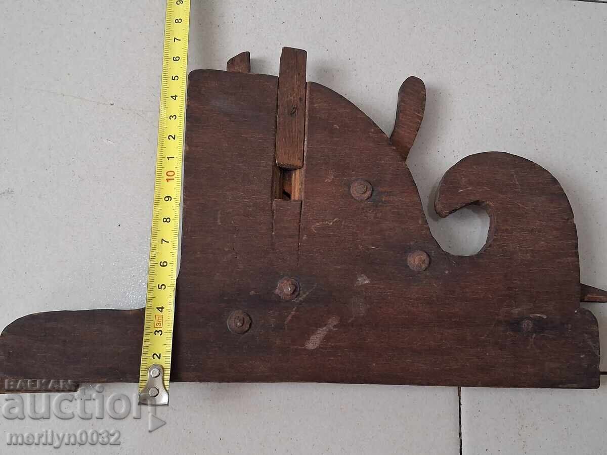 Макет механизъм на картечница пушка от дърво за обучение - 5