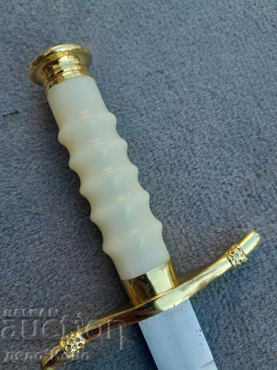 Replica East German Dirk Kama Dagger Knife - 5
