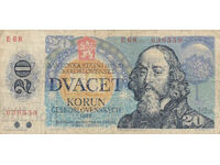 Dioman - CZECHOSLOVAKIA - 20 KORUN - 1988