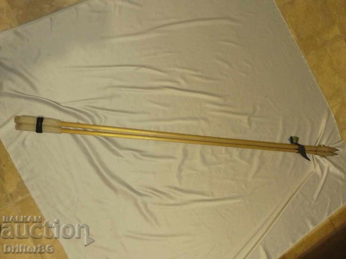 Bețe de schi 2 buc, 125 cm Bețe de schi 2 buc, 125 cm