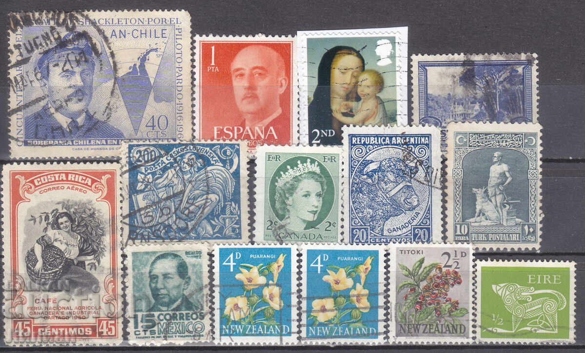 Γραμματόσημα από 1 ευρώ σεντ