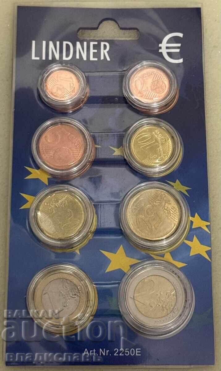 Set monede euro BULGARIA în capsule