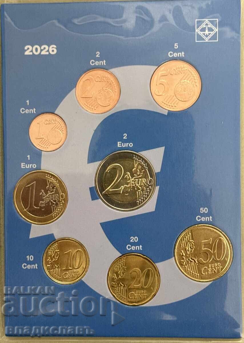 Σετ Ευρωνομισμάτων ΒΟΥΛΓΑΡΙΑ σε χαρτόνι Σετ Ευρωνομισμάτων ΒΟΥΛΓΑΡΙΑ σε χαρτόνι