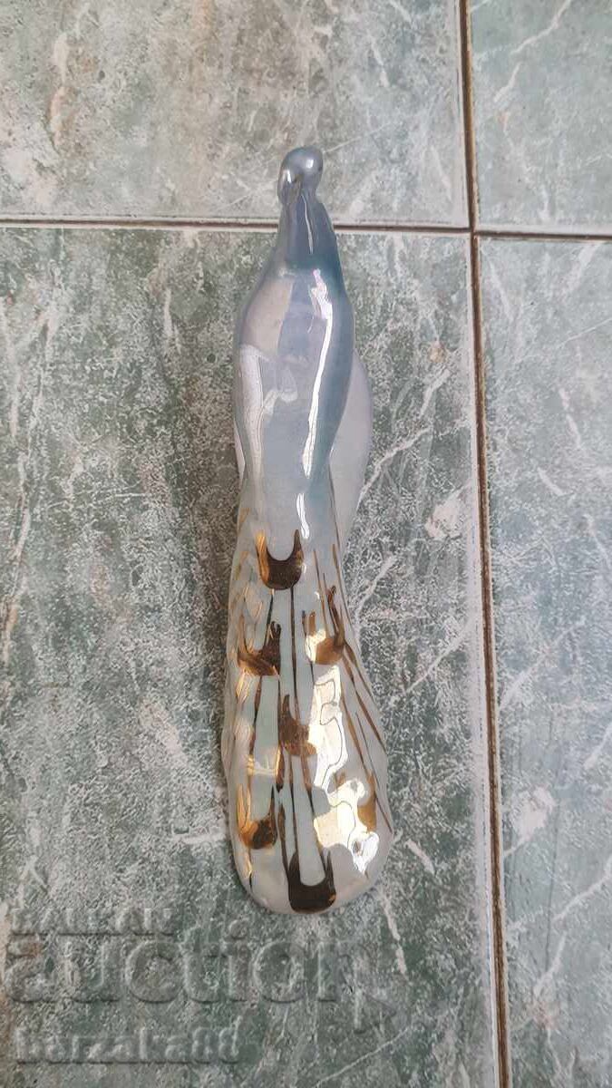 Πορσελάνινα Παγώνι και Πούμα Φιγούρες 2 τεμάχια - 5