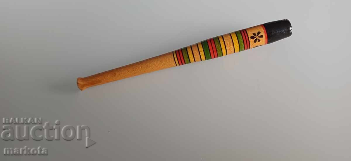 ȚIGARĂ PIROGRAVATĂ DIN LEMN ***