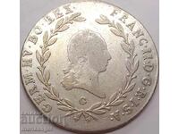 Austria 20 Kreuzer 1804 G - Bala Mare Tilt Franz II R