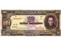 20 Боливиара 1945-UNC