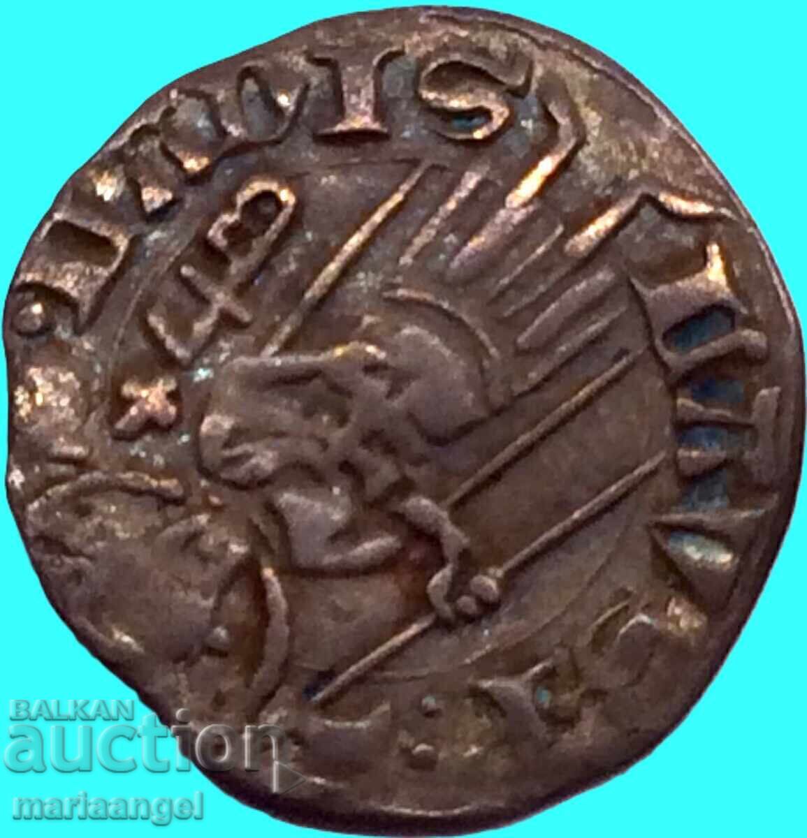 Ungaria 1 denar Ludovic I argint - mic și rar cu preț € 81.00 | 158.42 BGN