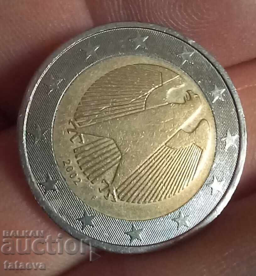 2 Евро 2002 F (1) много добра. с цена € 1.01 | 1.98 лв.
