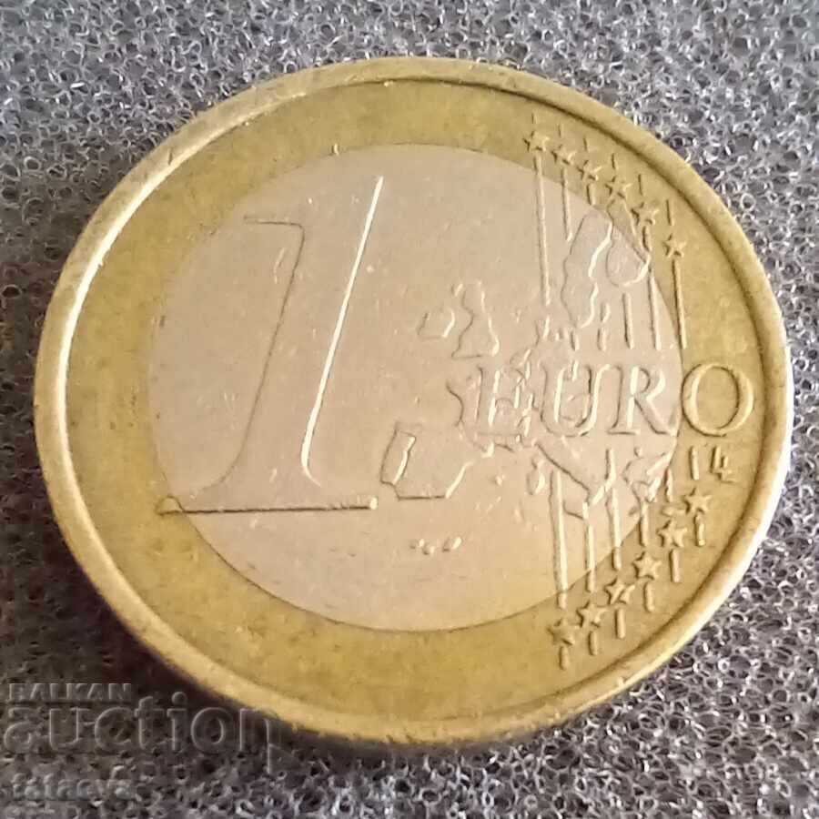 1 Euro 2002 J Germania, foarte bună cu preț € 0.71 | 1.39 BGN