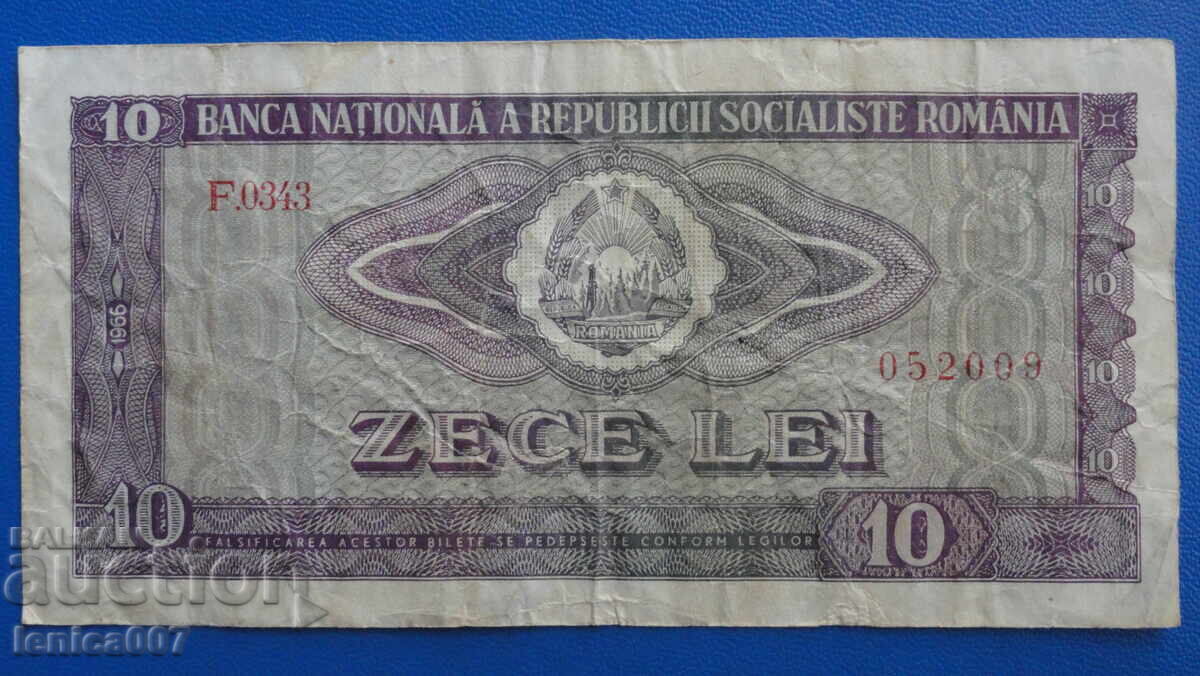 Romania 1966 - 10 Lei