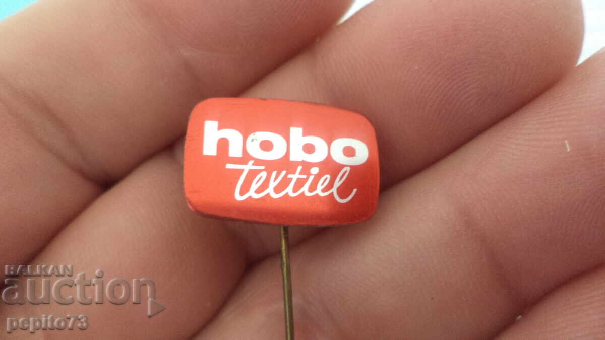 Διαφημιστικό σήμα, Hobo, υφασμάτινο εμπορικό σήμα Διαφημιστικό σήμα, Hobo, υφασμάτινο εμπορικό σήμα