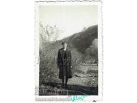 Small Old Photo Veliko Tarnovo High School Girl on a Picnic J181