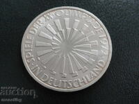 Germania 1972 - 10 mărci (F) Ag