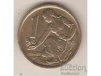 +Cehoslovacia 1 coroană 1976