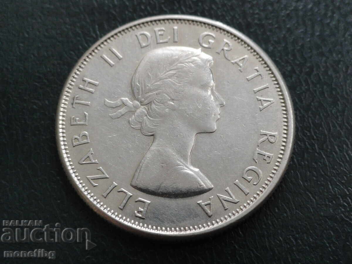 Canada 1961 - 50 cenți Ag cu preț € 30.00 | 58.68 BGN