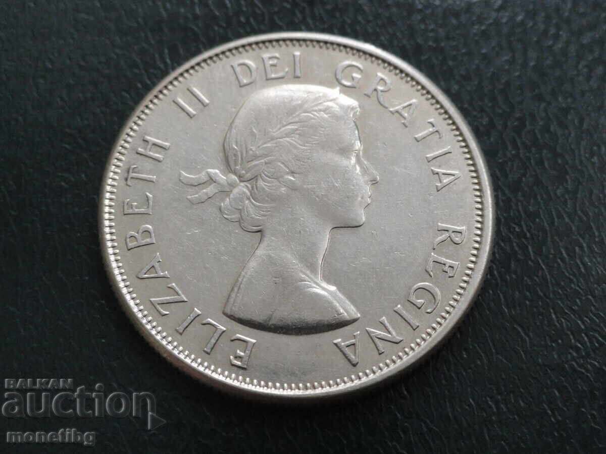 Canada 1961 - 50 cenți Ag - 6